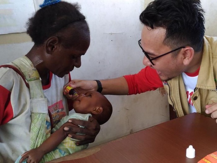 Menkes menyebut ibu memegang peran penting untuk mencegah kasus gizi buruk. (Foto: saiman) Menkes menyebut ibu memegang peran penting untuk mencegah kasus gizi buruk. (Foto: saiman)