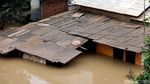 Sempat Surut, Permukiman di Cililitan Kembali Terendam Banjir
