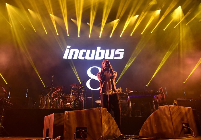 Incubus CARSON, CA - MAY 20: Singer Brandon Boyd of Incubus performs onstage at KROQ Weenie Roast y Fiesta 2017 at StubHub Center on May 20, 2017 in Carson, California. (Photo by Alberto E. Rodriguez/Getty Images for CBS Radio Inc.)