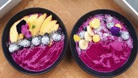 Kalau suka makanan sehat, ini Barbie Bowl yang patut dicoba, paduan yogurt, buah nanga, pisang, mangga dan berries.Foto: Instagram Citizens of Chelsea
