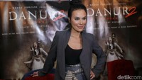 Dalam kesempatan yang sama, Sophia juga menjelaskan hubungannya dengan Robby Purba adalah sebatas teman. Foto: Palevi S/detikHOT