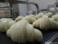 Ini dia tampilan croissant sebelum dipanggang.