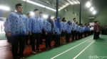 Menpora Lantik PNS di GOR Bulutangkis