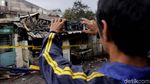 Ludes Terbakar, Rumah Ini Jadi Tontonan