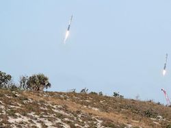 Detik-detik Menegangkan Roket Terkuat Sejagat Mengangkasa