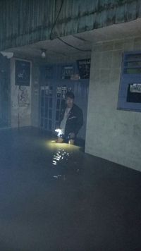 Banjir Rendam Permukiman Warga di Kebon Pala