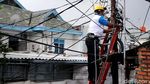 Ludes Terbakar, Rumah Ini Jadi Tontonan