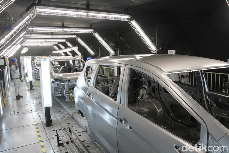 Pabrik Mitsubishi Xpander. Foto: Mitsubishi Pabrik Mitsubishi Xpander. Foto: Mitsubishi