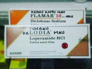 10 Pelesetan Nama Obat, Bikin Galau dan Dijamin Ngakak! (2)