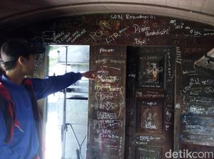 Duh, Gerbong Kereta Api di Museum Palagan Ambarawa Penuh Corat-coret