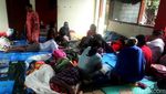 Suasana Pengungsian Warga Kampung Arus