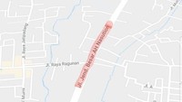 Seperti yang diilihat dari Google Maps berikut ini. Tertera nama Jalan Jenderal Besar AH Nasution yang berdekatan dengan Jalan Raya Ragunan. Foto: Google-Waze