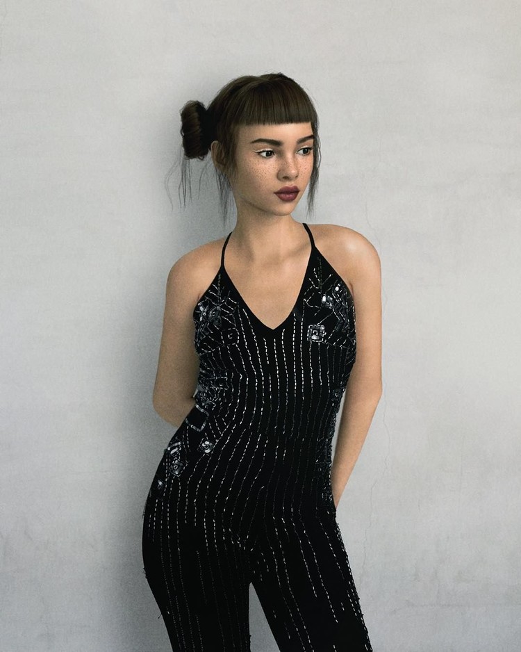 Selebgram Virtual Seksi Lil Miquela