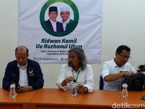 Ridwan Kamil-Uu Gelar Rapat Konsolidasi di Sabuga Bandung