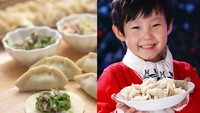 Dumpling biasa dimakan oleh warga China utara saat malam Imlek. Bentuknya melambangkan ingot emas dari zaman China kuno. Konon orang yang memakannya bisa dapat kekayaan dan keberuntungan. Foto: Istimewa