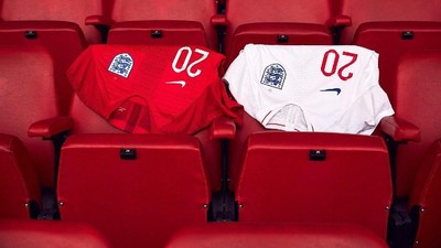 Klasiknya Jersey Timnas Inggris di Piala Dunia 2018