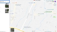 Nama Jalan Jenderal Besar AH Nasution yang terpampang lewat Google Maps lewat PC. Foto: Google-Waze