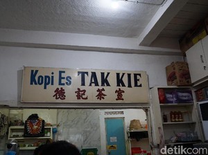 Kedai Kopi Tak Kie, Langganan Artis dan Pejabat di Glodok
