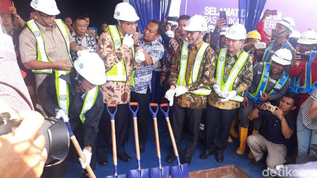 Menteri Susi dan Gubernur DKI resmikan proyek perombakan Pasar Ikan Muara Baru