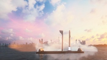 BFR yang dipersiapkan untuk misi ke Mars dalam beberapa tahun ke depan dapat pergi ke titik manapun di Bumi dalam waktu kurang dari 30 menit. (Foto: Instagram)