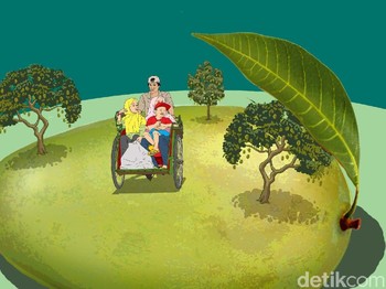 Becak Indramayu yang Kian Layu