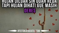 Secara ilmiah memang cuaca mendung bisa membuat seseorang cenderung lebih mudah mengalami perasaan negatif. (Foto: Instagram)