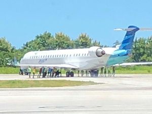 Pesawat Garuda Alami Kerusakan Ban Usai Take Off di Bali