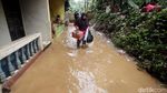 Banjir Surut, Begini Suasana Terkini di Kawasan Kampung Arus