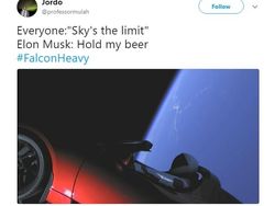 Berkelana ke Mars, Starman Malah Lihat Bumi Datar