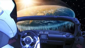 Kemudian, para penganut Bumi datar menyebut jika peluncuran Falcon Heavy, roket terkuat dunia saat ini, hanyalah konspirasi. Foto: istimewa