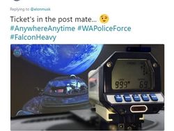 Berkelana ke Mars, Starman Malah Lihat Bumi Datar
