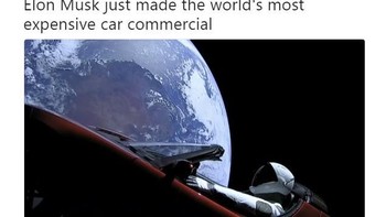 Tak salah memang kalau diterbangkannya Tesla ke luar angkasa ini disebut iklan mobil termahal di dunia. Foto: istimewa