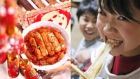 Jangan lupa makan kue beras alias Niangao. Konon kue ini sudah dikonsumsi masyarakat China selama musim semi sejak 770-476 sebelum masehi. Warna emas dan putih pada kue melambangkan emas dan perak. Foto: Istimewa
