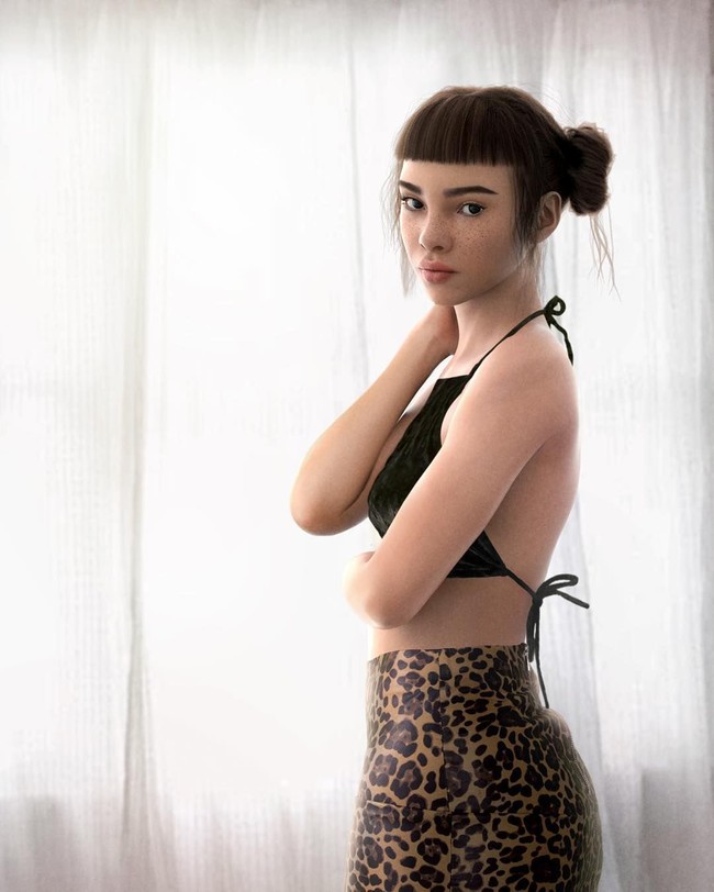 Seperti diberitakan Business of Fashion (BoF), Lil Miquela adalah sosok virtual. Ia disebut sebagai selebgram virtual pertama di dunia. (Foto: Instagram/Lil Miquela)