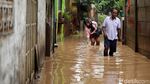 Banjir Surut, Begini Suasana Terkini di Kawasan Kampung Arus
