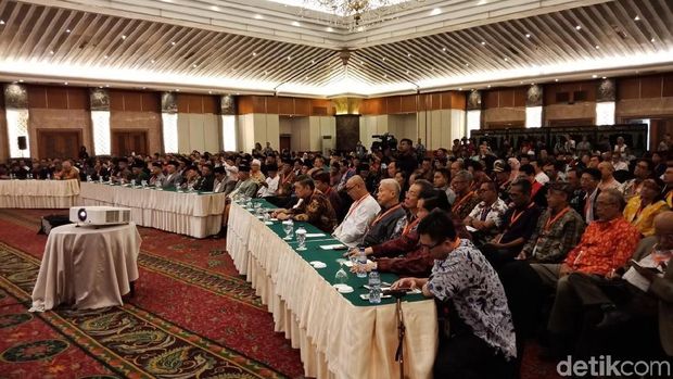 Musyawarah Besar untuk Kerukunan Bangsa di Hotel Grand Sahid Jaya, Kamis (8/2/2018)