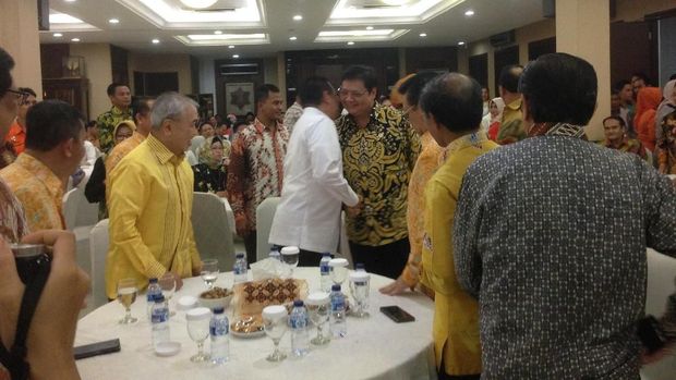Airlangga Hingga Bamsoet Hadiri Silaturahmi Kosgoro 1957