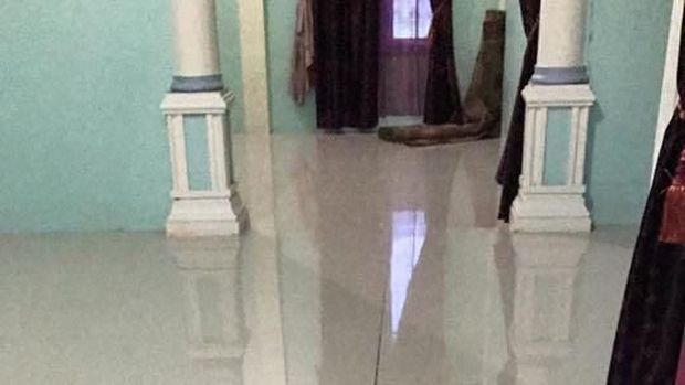 Tembok Masjid dan Rumah di Pidie Aceh Retak Akibat Gempa 5,3 SR