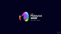 Foto: Banyak yang mengajukan desain simpel tapi keren seperti ini. Desain simpel ini mencakup elemen-elemen khas Malaysia. Logo Visit Malaysia 2020 yang asli dikritik karena terlalu kuno. (Instagram/@grassh_opper)