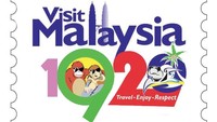 Foto: Logo ini jadi bahan lelucon traveler di Malaysia. Ada yang mengedit tahunnya, bukan 2020 tapi 1920 karena logo ini terlihat retro dan jadul. (Instagram/apom.my)