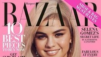 Kekasih Justin Bieber itu terpilih menjadi cover majalah tersebut untuk edisi Maret. (Dok. Instagram/harpersbazaarus)