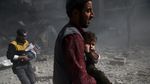 Potret Memprihatinkan Ghouta Timur Usai Digempur Rezim Assad