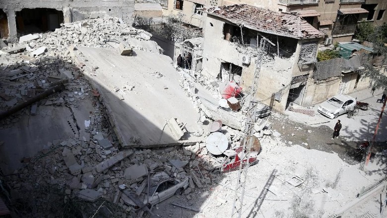 220 Warga Ghouta Timur Tewas Akibat Gempuran 4 Hari Rezim Assad 220 Warga Ghouta Timur Tewas Akibat Gempuran 4 Hari Rezim Assad