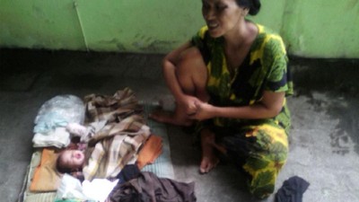 Foto: Rosida yang Telantar di Grogol dan Hampir Lahirkan Anak di Jalan