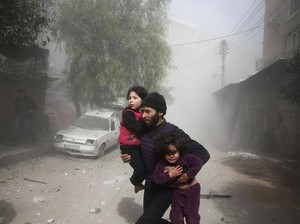 AS Desak Rusia Gunakan Pengaruhnya Untuk Hentikan Serangan di Ghouta