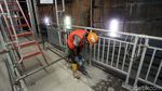 Foto: Penampakan Stasiun Bawah Tanah Pertama MRT Jakarta