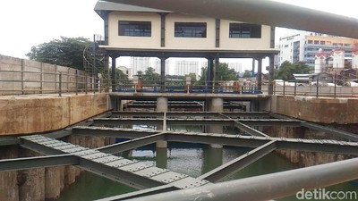 Potret Kanal Banjir Timur yang Bakal Jadi Limpahan Sodetan Ciliwung