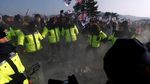 Foto Kim Jong Un Dirobek Saat Demo Anti Korut di Korsel
