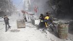 Potret Memprihatinkan Ghouta Timur Usai Digempur Rezim Assad