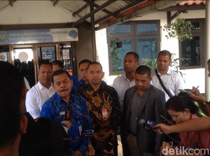 BNN Uji Coba Sampel Diduga Bahan Baku Pil PCC dari Timor Leste